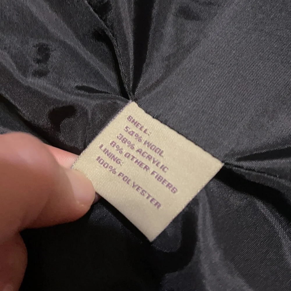 American Rag Wool Blend Tweed Pia Coat S - Picture 15 of 17